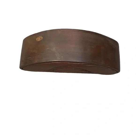Curved Wooden Jewelry Box, Hand Crafted‎ By David Burdette